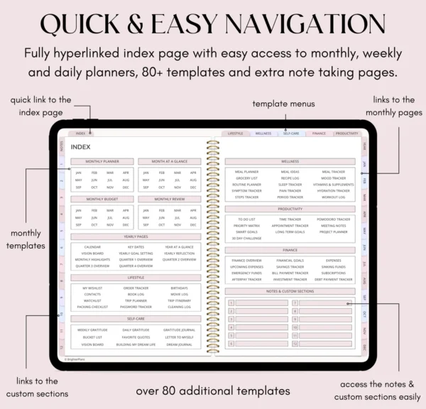 All-in-One Digital Planner - Image 5