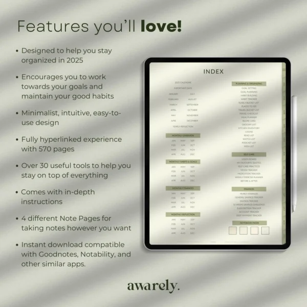 Minimalist Digital Planner - Image 5