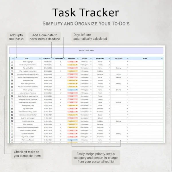 To Do List Task Tracker - Image 2