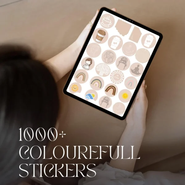1000+ Boho Digital Stickers - Image 2